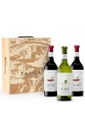 Estuche Combinado Vivanco La Isla 2 bot. Tinto + 1 bot. Blanco