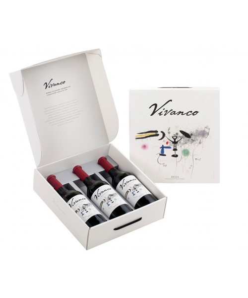 Estuche de 3 botellas Vivanco Crianza 2022