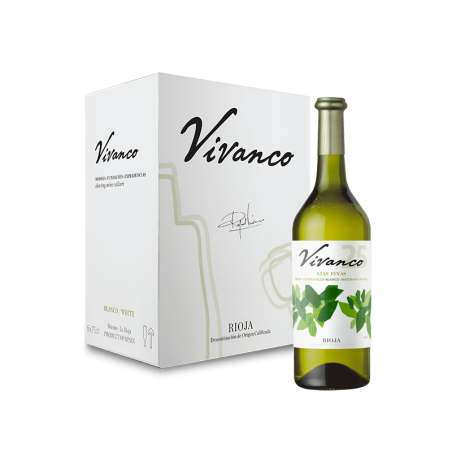 Caja de 6 botellas Vivanco Lías Finas Viura-Tempranillo Blanco-Maturana Blanca 2025